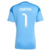 Jalkapallo Fanipaita Maalivahti Real Madrid Courtois 1 2025-26 Jalkapallo Fanipaita Maalivahti Real Madrid Courtois 1 2025-26